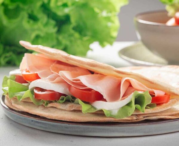 Piadine, pane a fette, focacce
